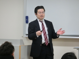 第5回キャリア説明会　講演風景